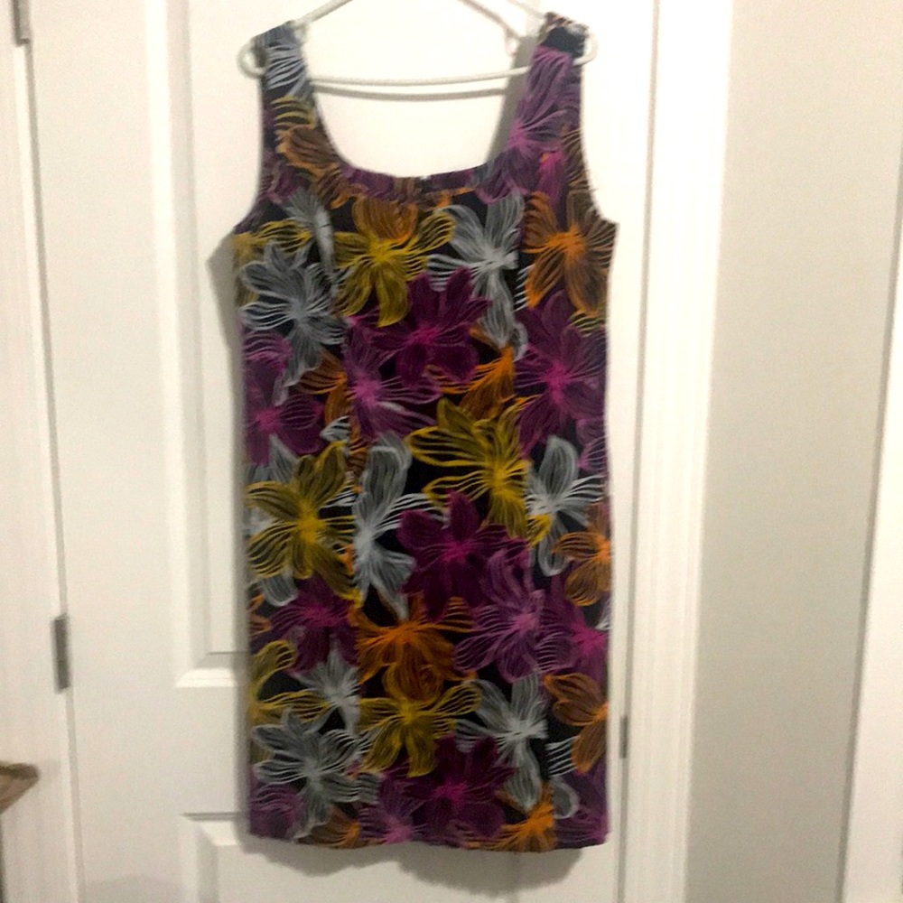 Metrostyle Quality cotton tank dress with back zipper